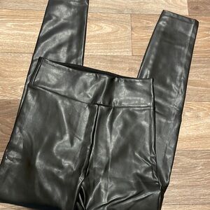 Abercrombie leather leggings